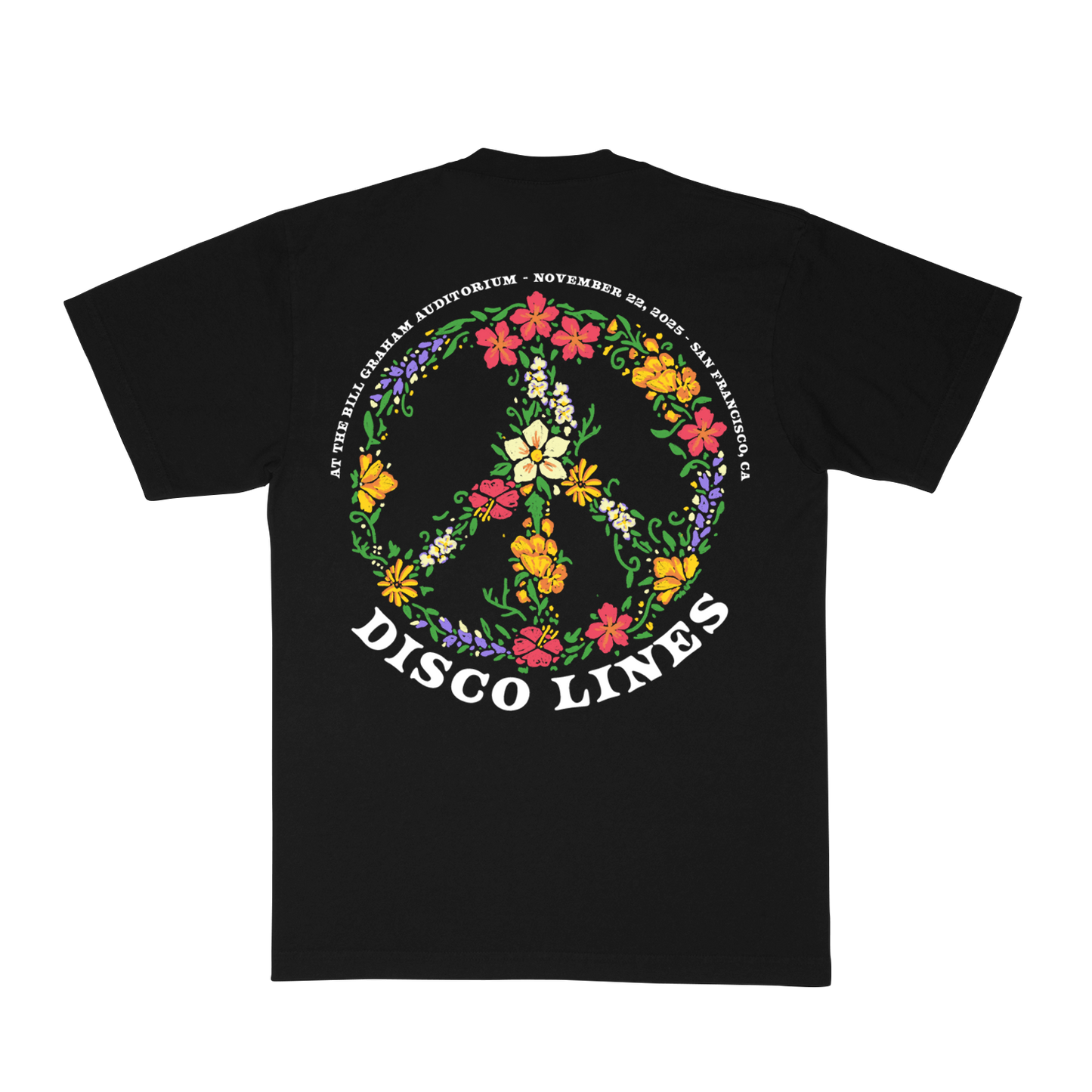 Disco Lines Bill Graham Tee