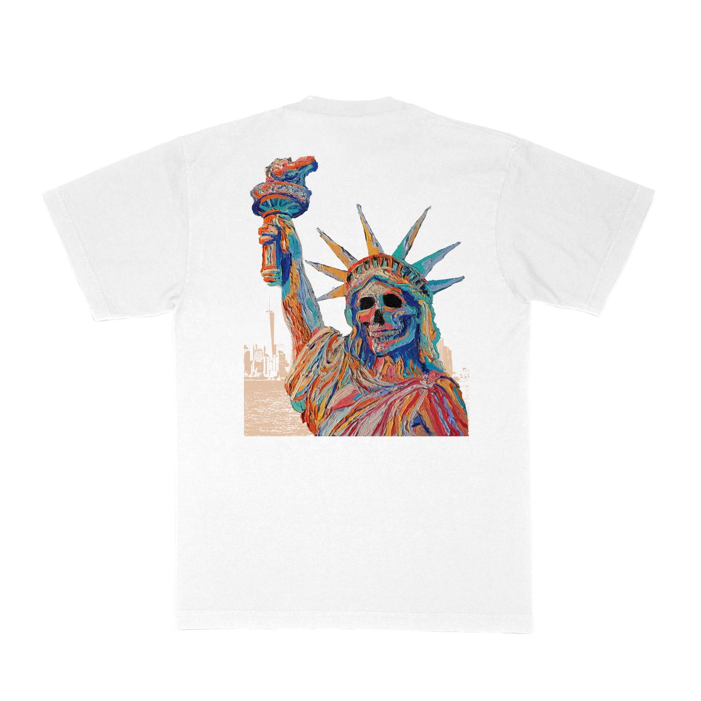 Disco Lines Statue Tee