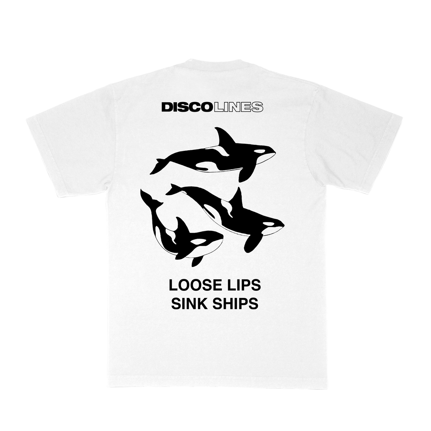 Disco Lines Loose Lips Tee