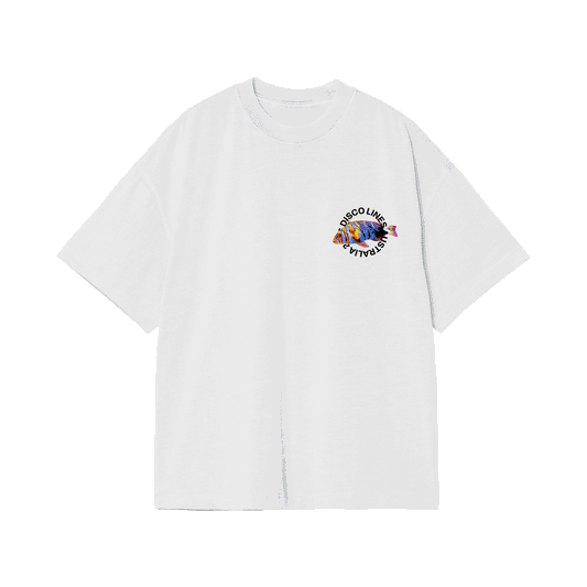 Disco Lines Fish Australia Tee